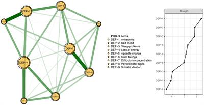 Prevalence of depression and its association with quality of life among guardians of hospitalized psychiatric patients during the COVID-19 pandemic: a network perspective